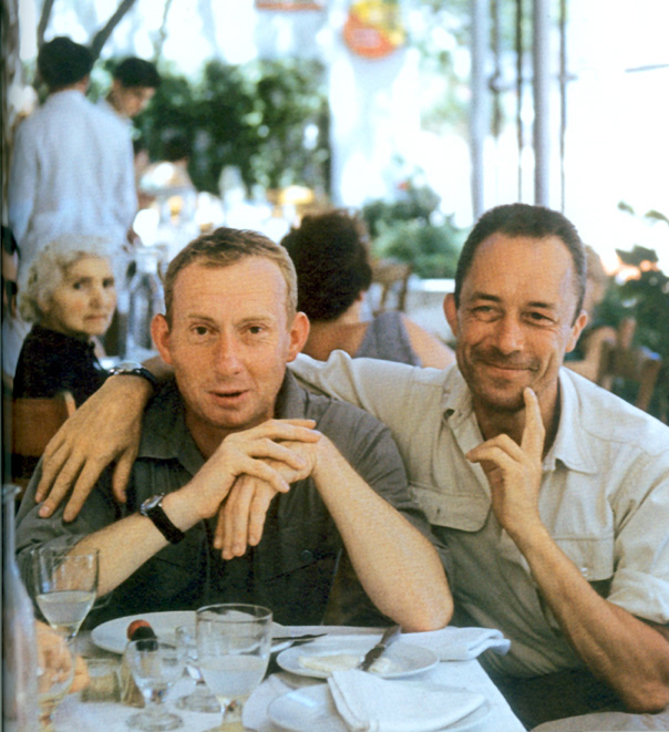 Camus with Michel Gallimard