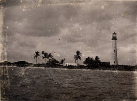 Cape Florida Light, 1886; source: University of Miami Libraries Special Collections