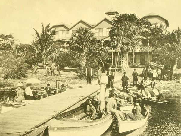 Cocoanut Grove House, circa 1891; source: Albertype Company