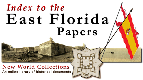 Index to the East Florida Papers
