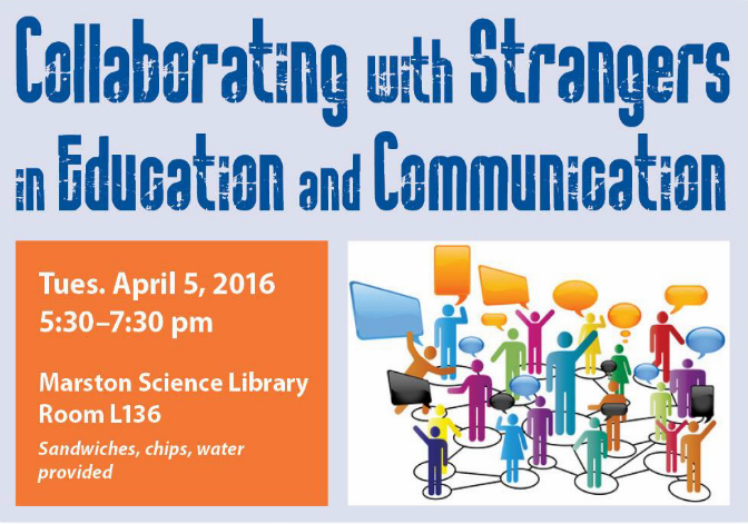 Collaborating with strangers in education and communication