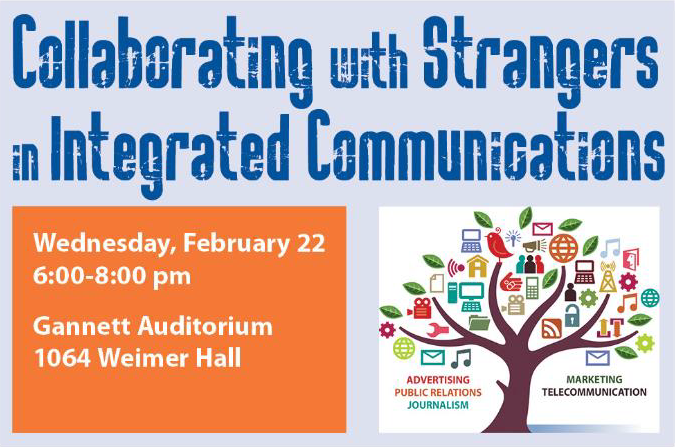 Collaborating with strangers in integrated communications