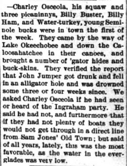 Fort Myers Press, April 7, 1892