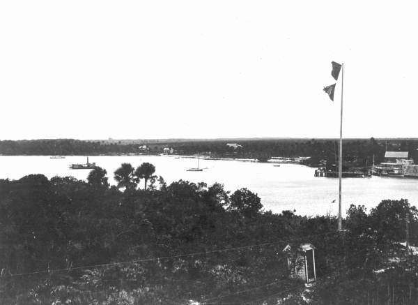 View of the inlet from the lighthouse - Jupiter; source: State Archives of Florida, Florida Memory